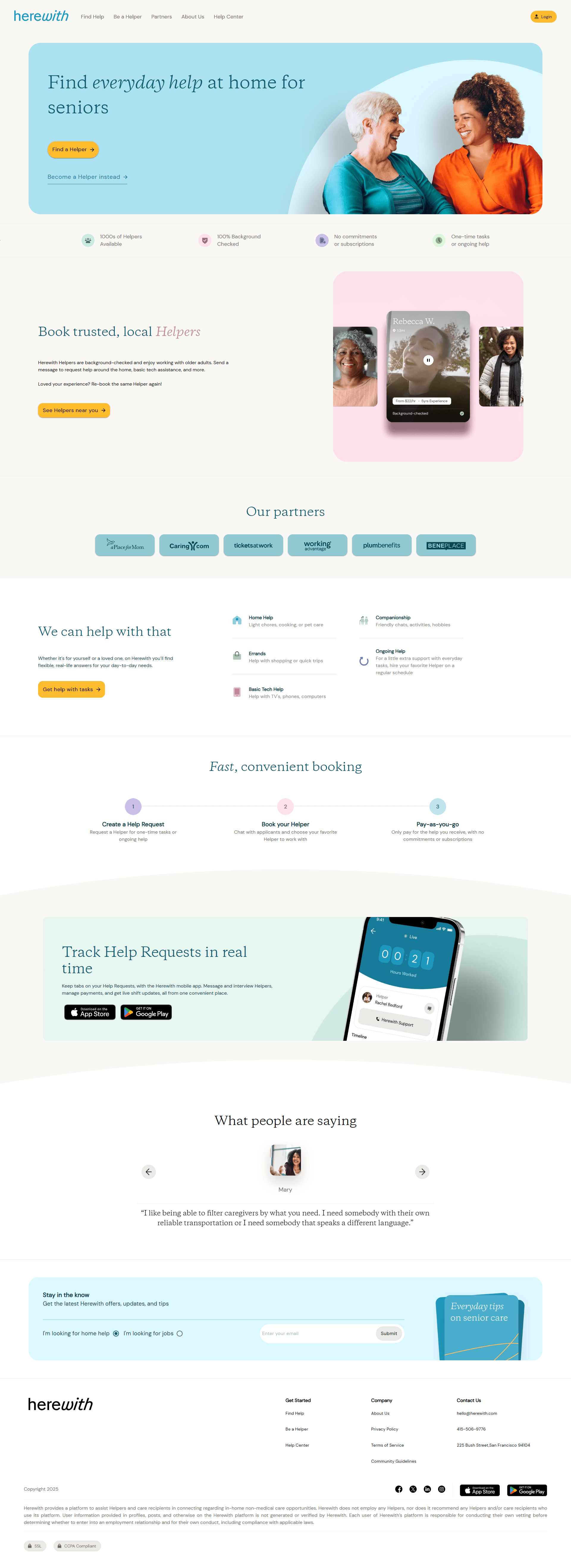 Here With — Legal Services